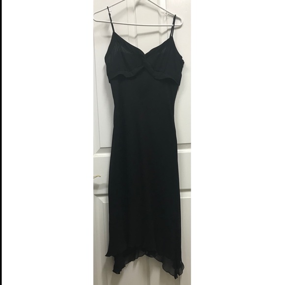 Max & Cleo , black, spaghetti strap dress, Sz 10 - Picture 1 of 6
